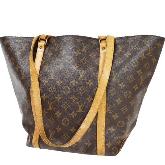 LOUIS VUITTON MONOGRAM SHOPPING SAC TOTE SHOULDER BAG - Picture 1 of 15